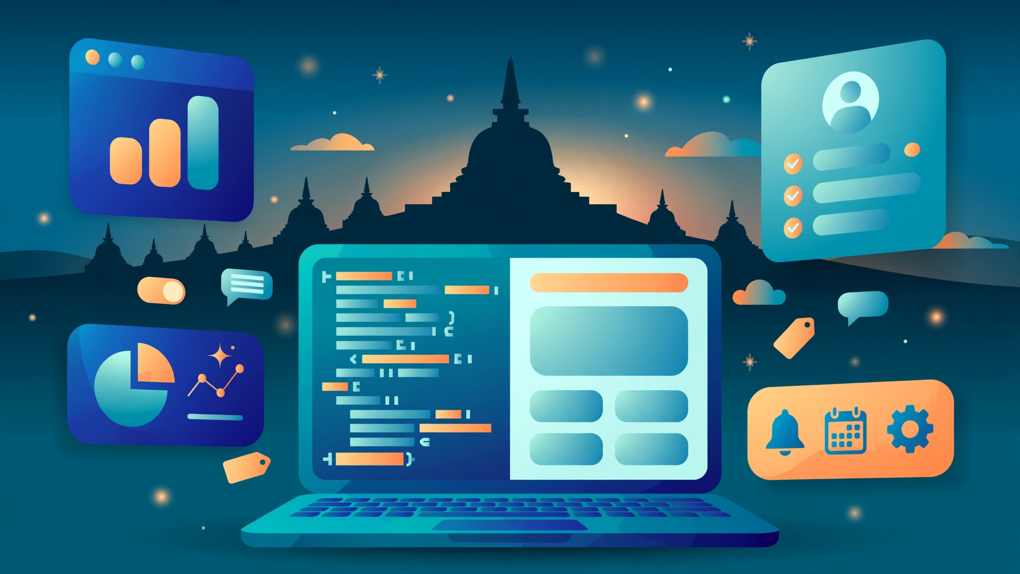 Web developer in Larkana — hiring guide and cost breakdown cover