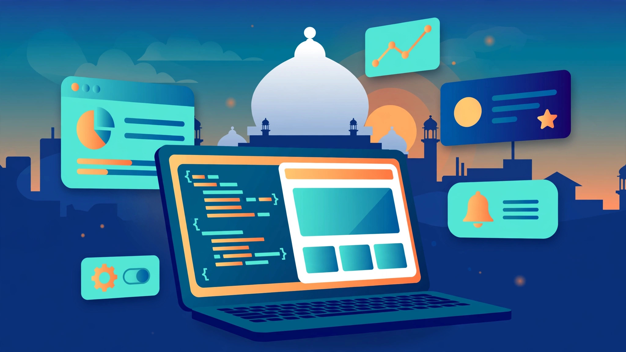 Web developer in Narowal — hiring guide and cost breakdown cover