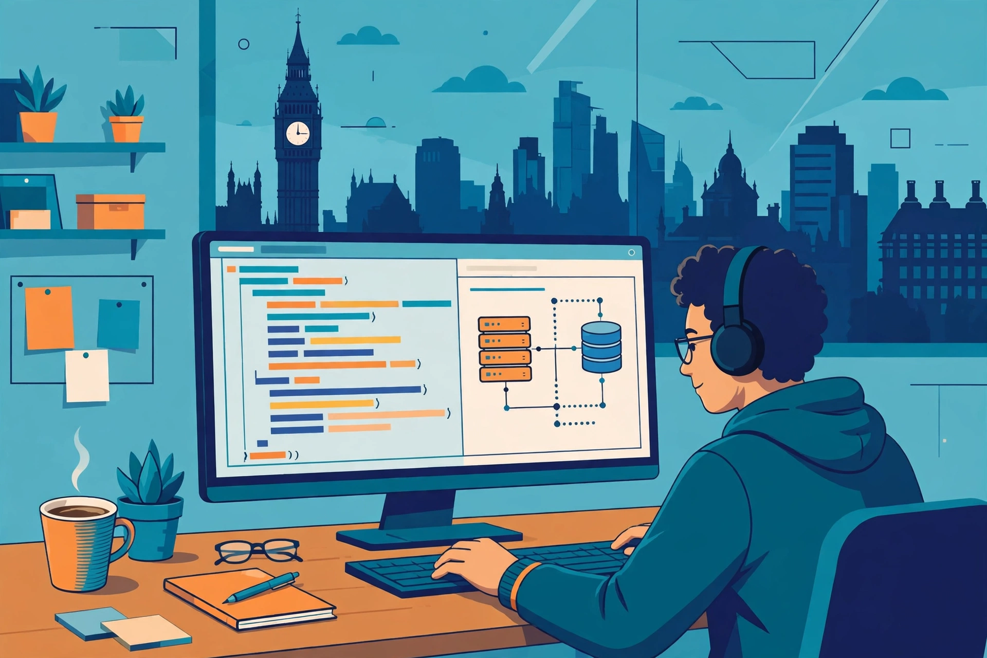 Guide to hiring a PHP developer in the UK, with typical costs, hiring steps, and the remote Pakistan-based option