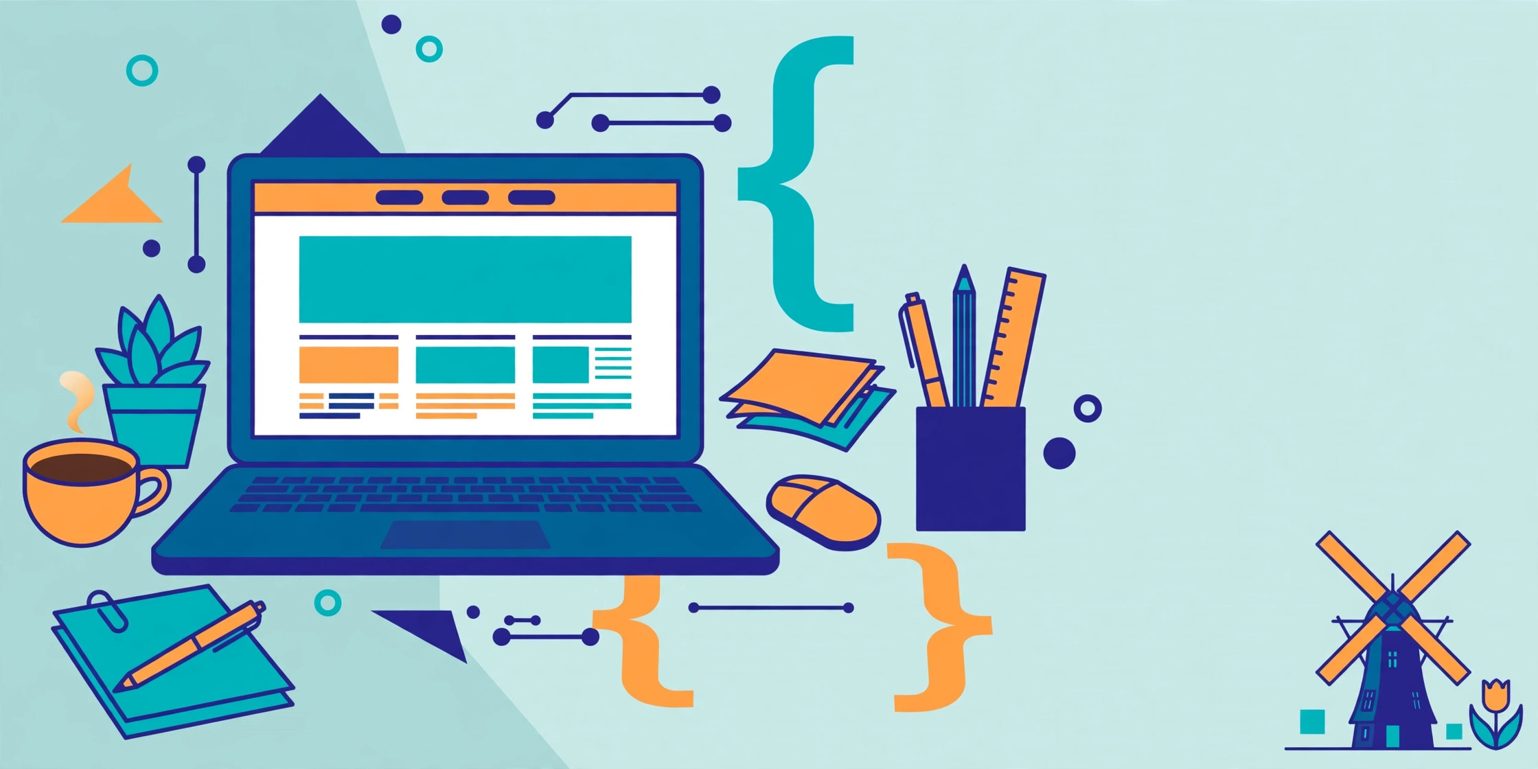 Hiring a web developer in the Netherlands — typical costs and remote hiring guide