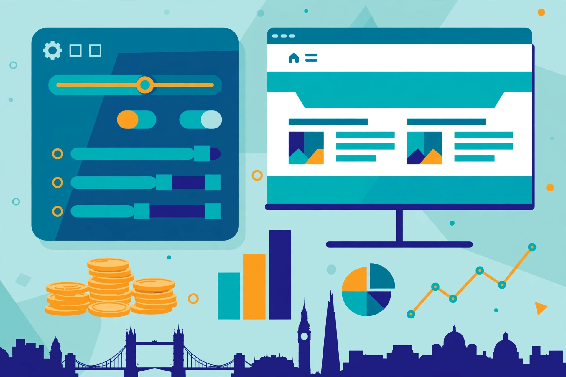Website development cost in the UK explained with price ranges